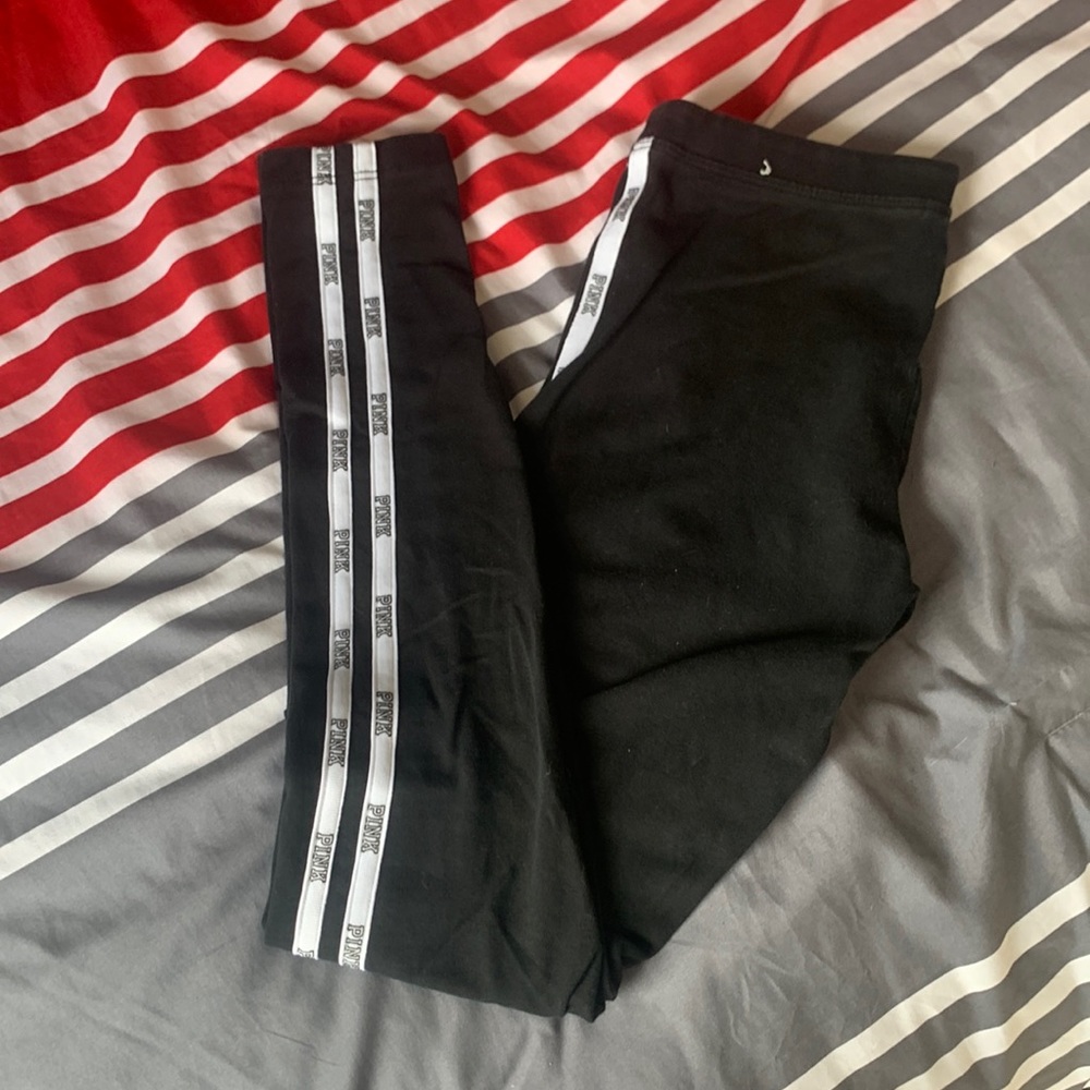 XS Black Victoria Secret PINK leggings